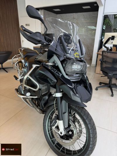 BMW R 1200 GS Adventure Triple Black 2018 - miniatura 4