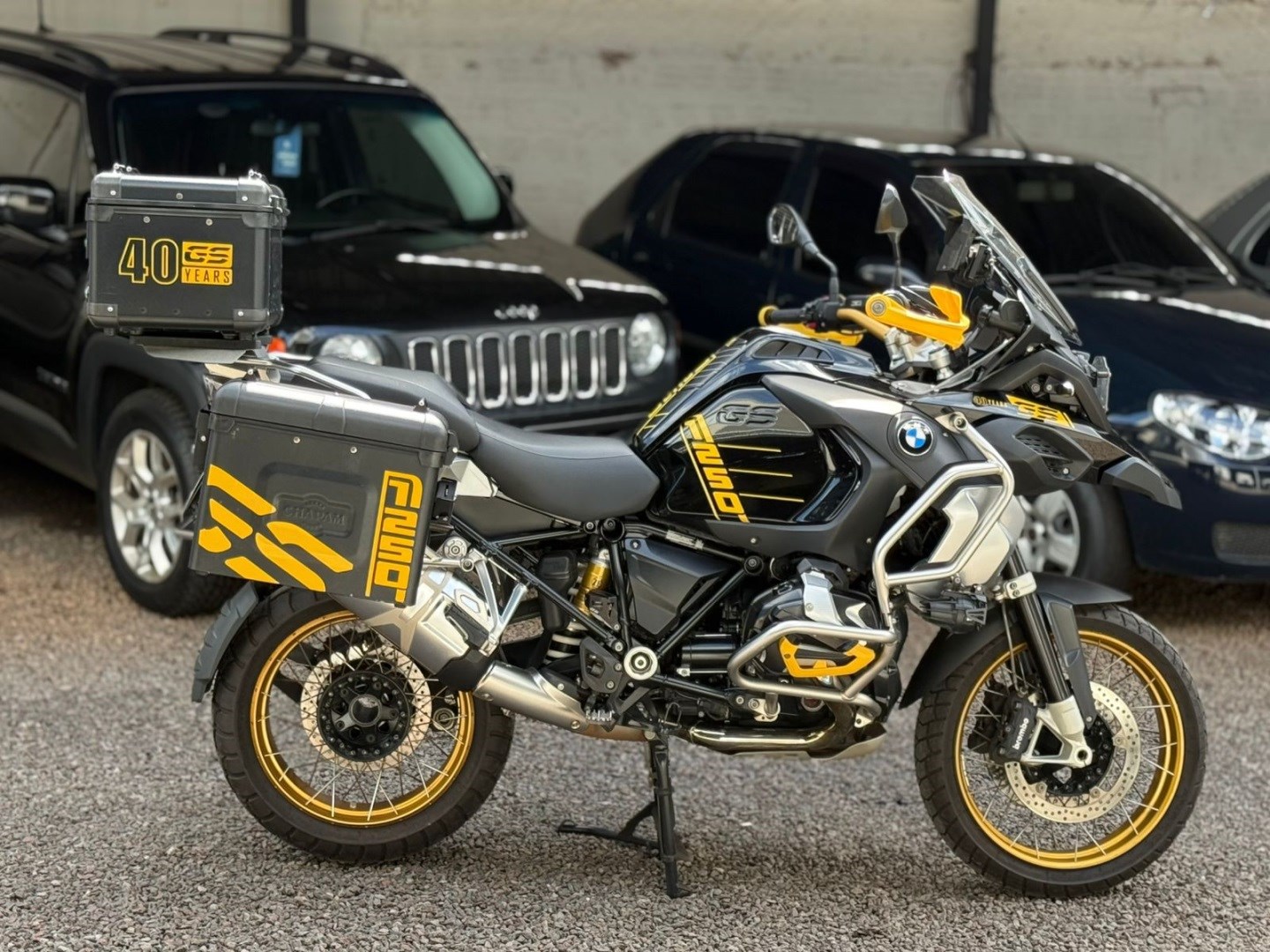 BMW R 1250 GS Premium Triple Black 719 2022 - miniatura 3