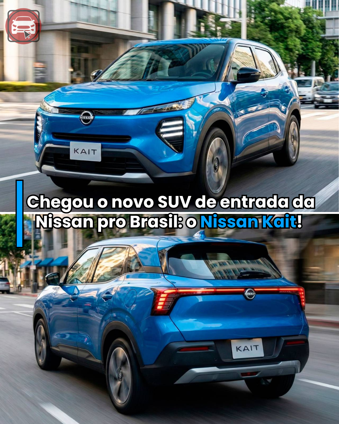 Nissan Kait estreia no Brasil como SUV de entrada